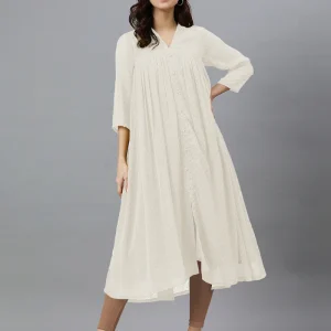 white kurtis