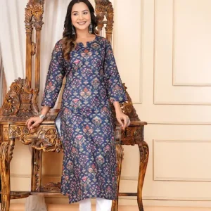 Cotton printed kurti for women